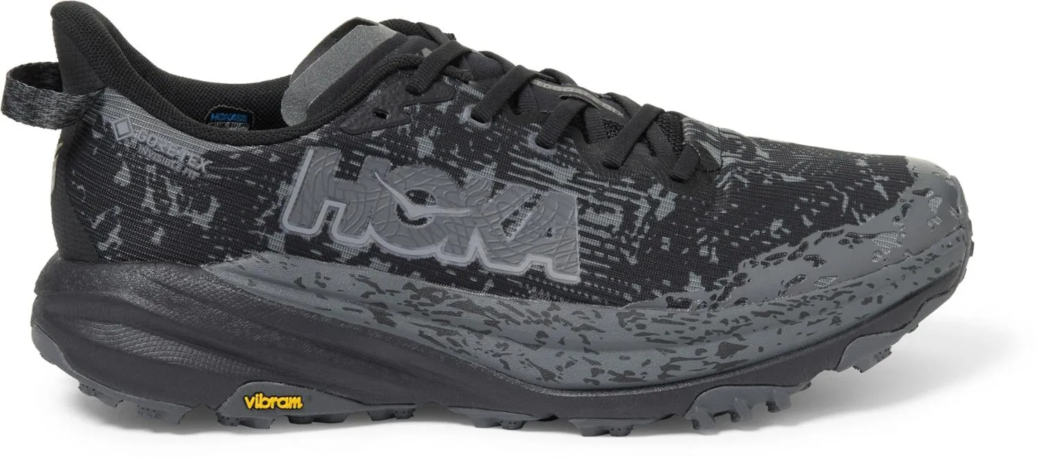

Скоростные кроссовки Speedgoat 6 GTX для трейлраннинга мужские HOKA, Black/Outer Orbit