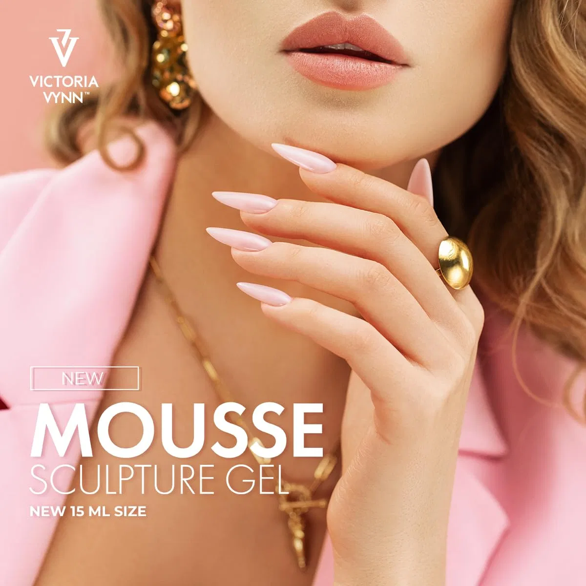 Тиксотропный скульптурный гель для наращивания ногтей «Thixotropic Mousse Sculpture Gel» от Victoria Vynn Victoria Vynn, 06 Dirty Blush — фото 2