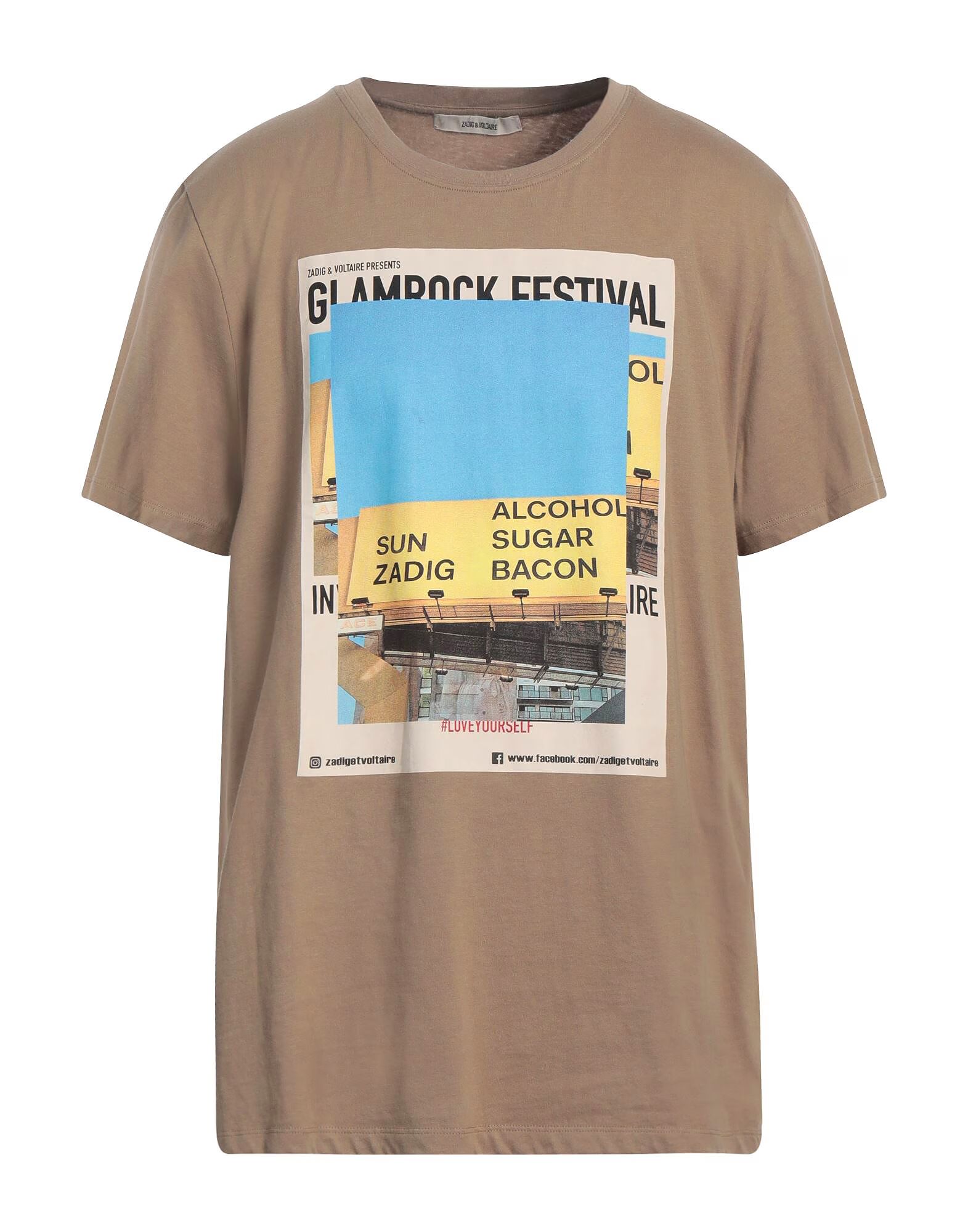 

Футболка Zadig&Voltaire, песочный