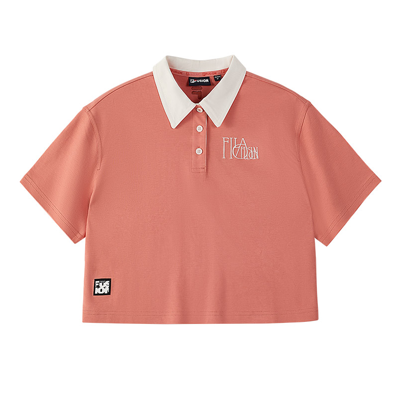 

FILA FUSION Поло для женщин Haze Pink