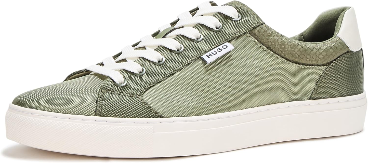 

Мужские кроссовки HUGO Morrie с низким профилем и подошвой Cupsole, Garden Moss