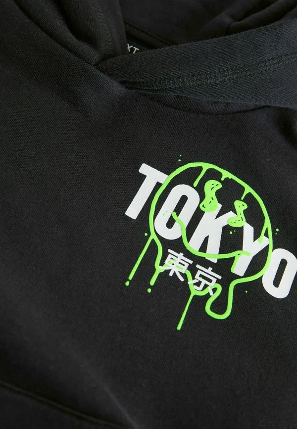 Худи с графическим принтом, стандартного кроя Next, Black Tokyo — фото 2