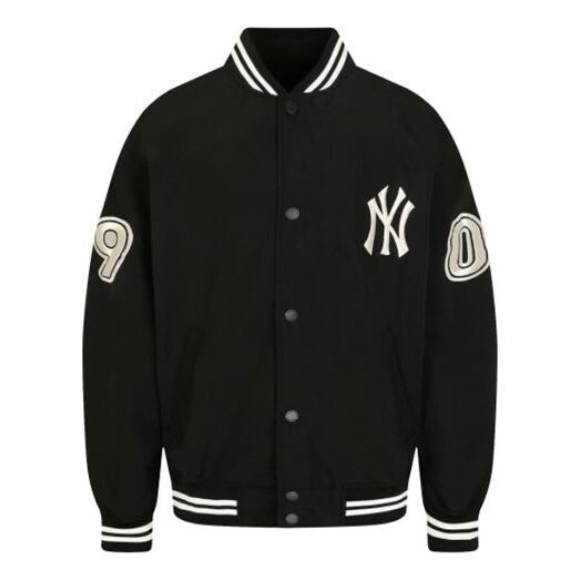 

Куртка MLB NY Loose Sports Fashion Stylish Jacket Unisex Black, черный