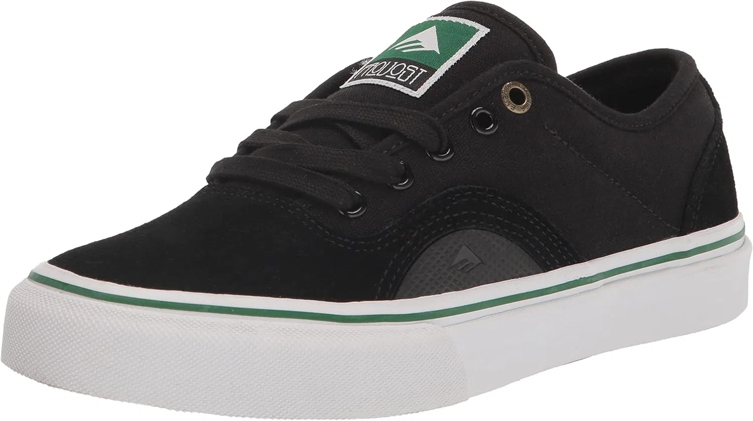 Мужские скейтбордистские кроссовки Emerica Provost G6, Black White Gold