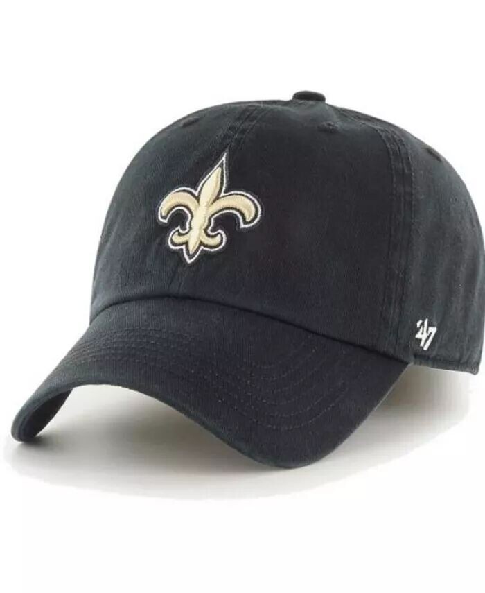 

47 Brand Мужская черная бейсболка с логотипом франшизы New Orleans Saints Lids