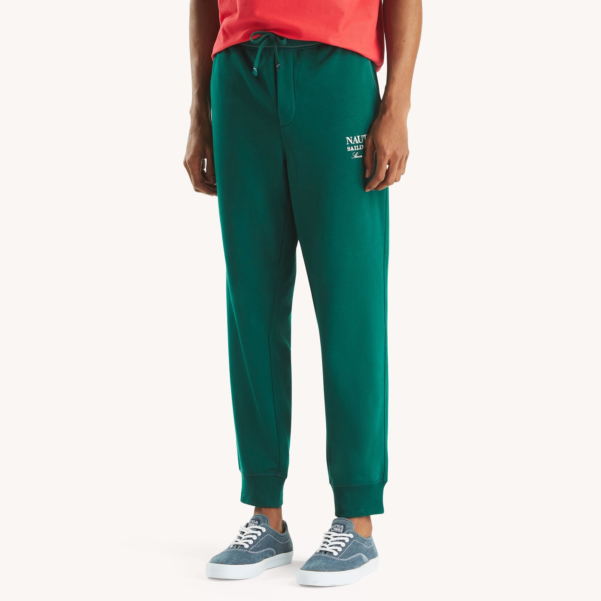 

Мужские джоггеры Nautica French Terry, цвет tidal green