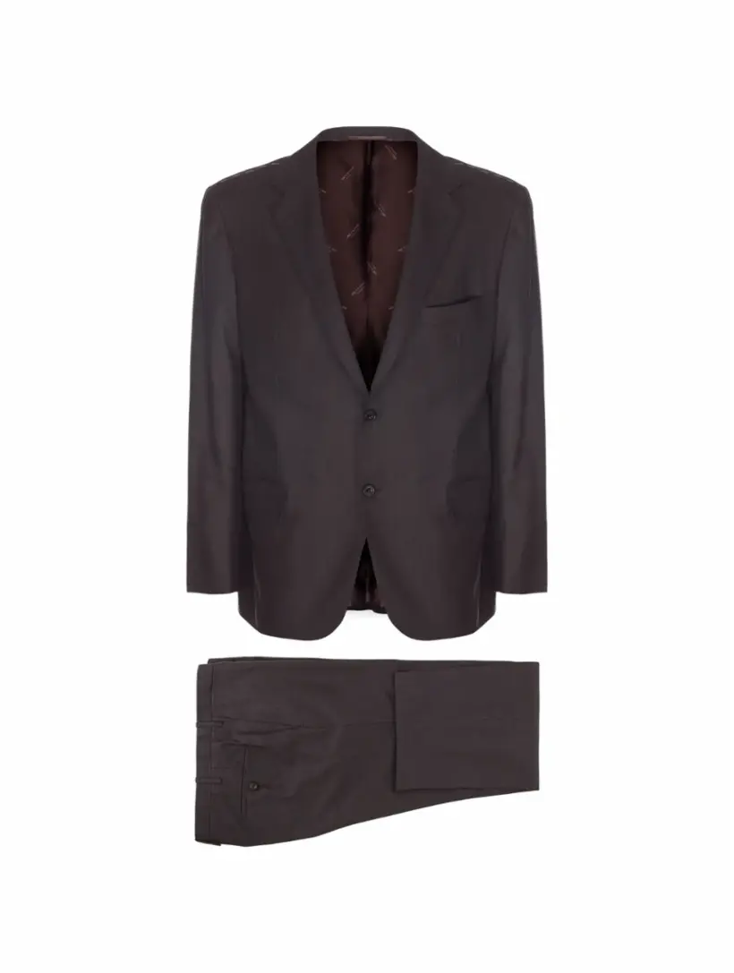 

Шерстяной костюм Kiton, серый