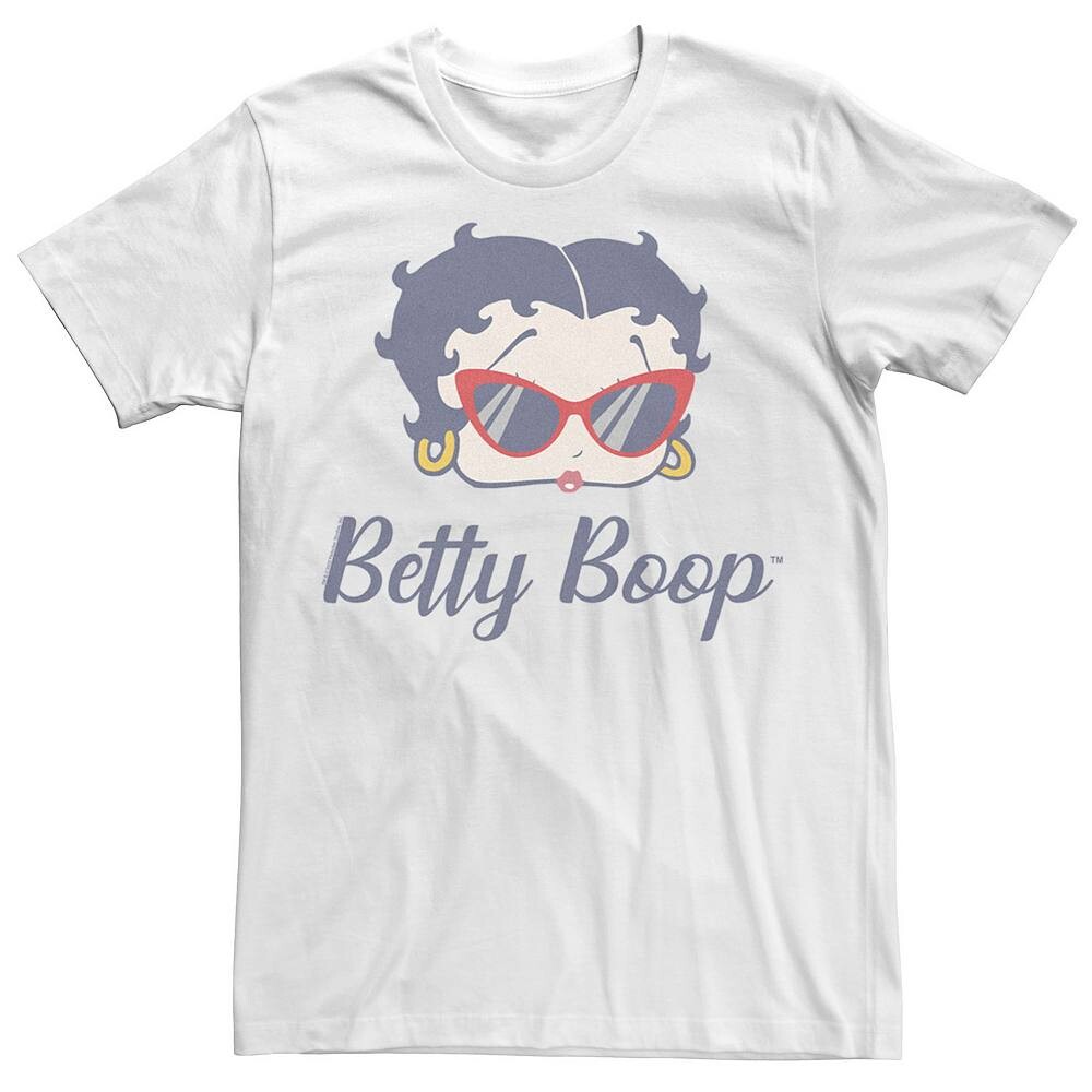 

Красная футболка с рисунком «кошачий глаз» для юниоров Betty Boop Licensed Character, белый