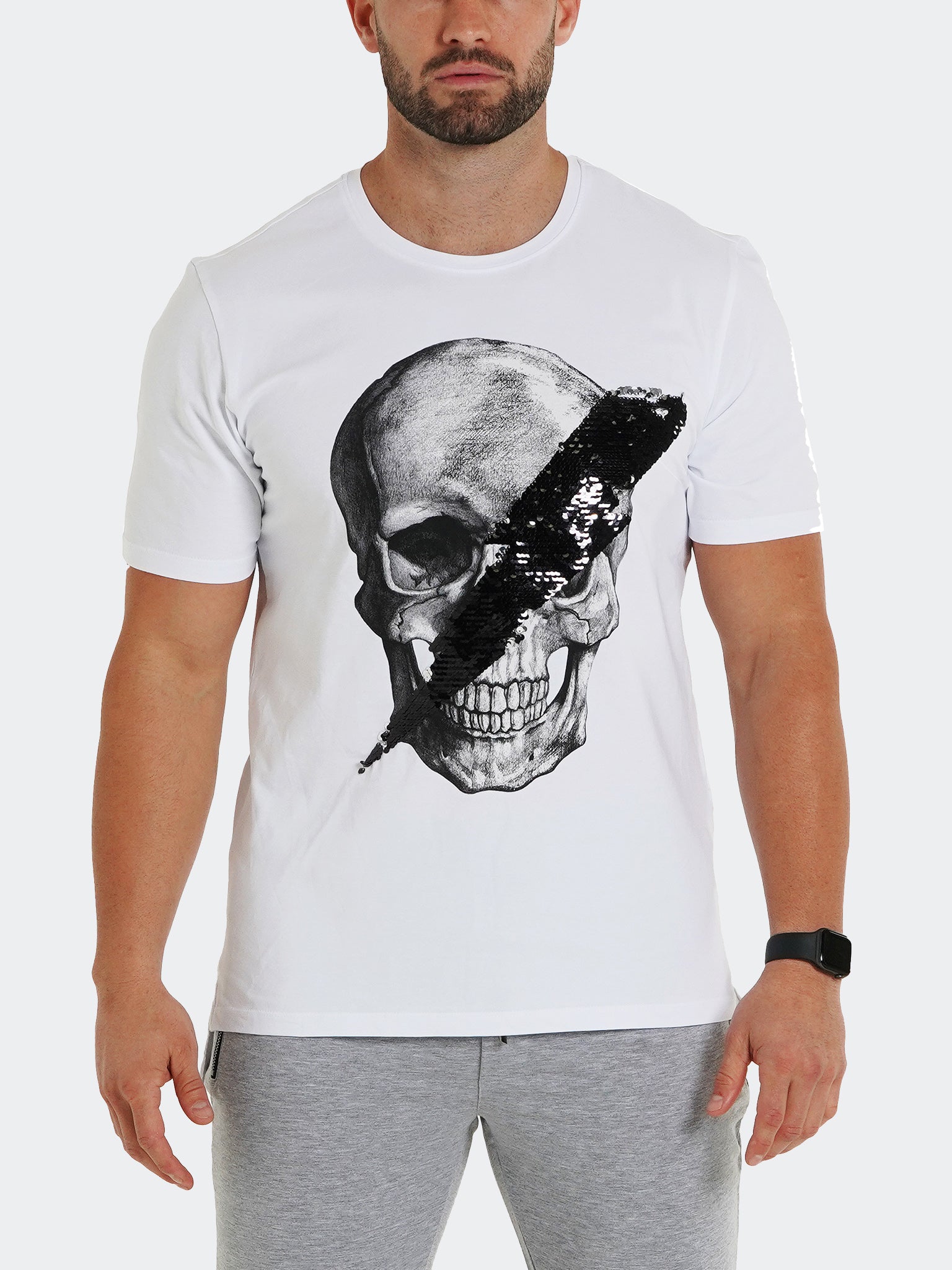 

Футболка SkullDisco White MACEOO