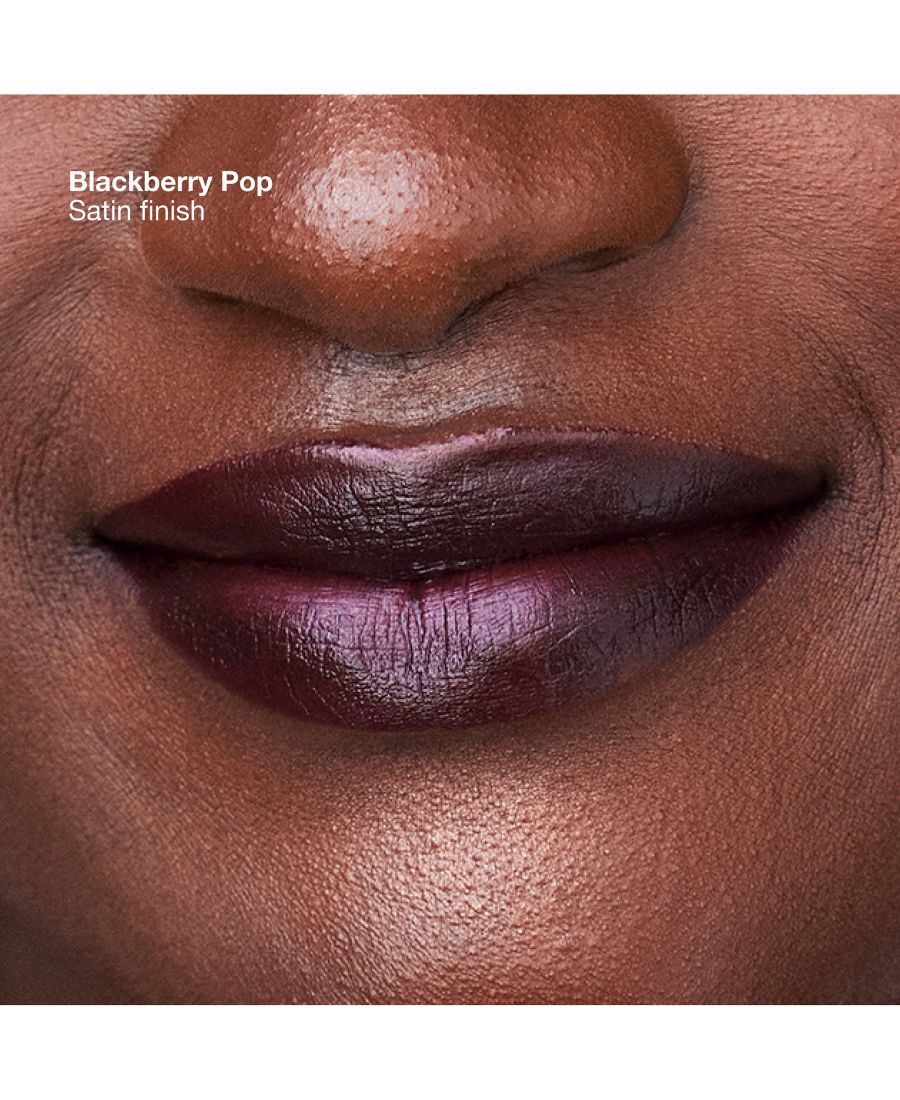 Помада Pop Longwear Satin Lipstick, 0,14 унции Clinique, цвет blackberry pop — фото 3