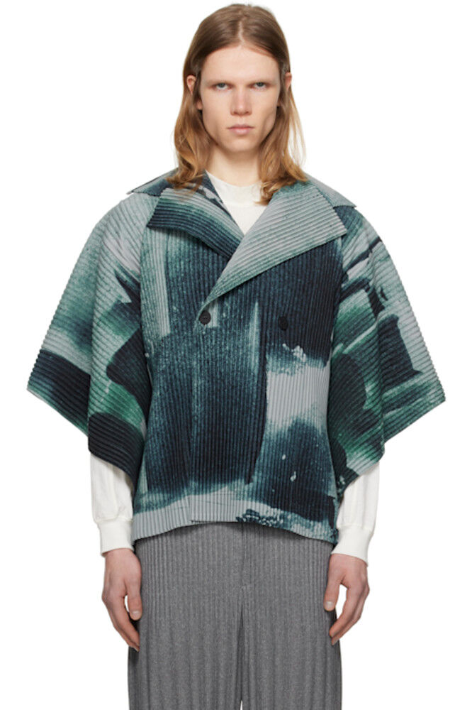 

Серая ветровка для ходьбы HOMME PLISSÉ ISSEY MIYAKE