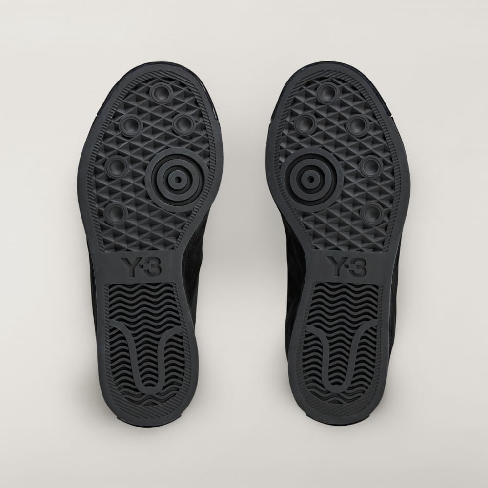 Высокие кроссовки Adidas Y-3 NIZZASTAR HI, цвет Black/Black/Black — фото 3