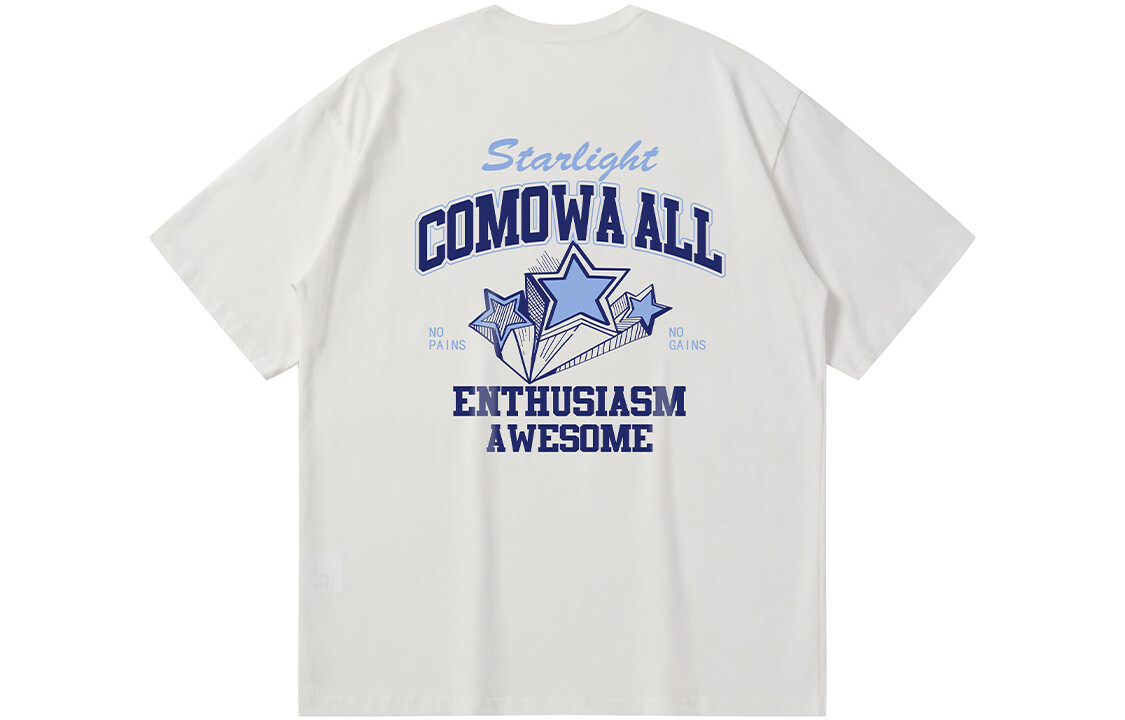

COMOWA футболка унисекс, Белый