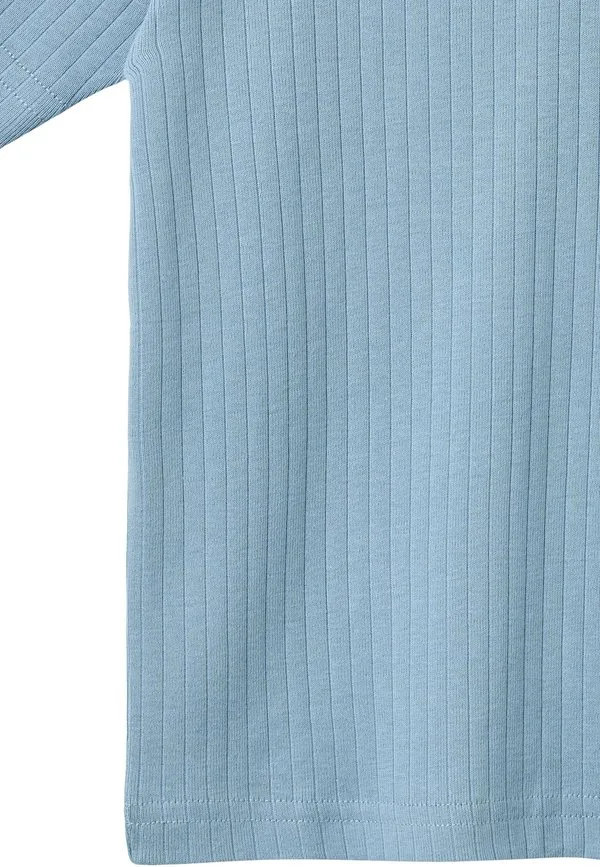 Базовая футболка lumi Wheat, Faded Denim — фото 3