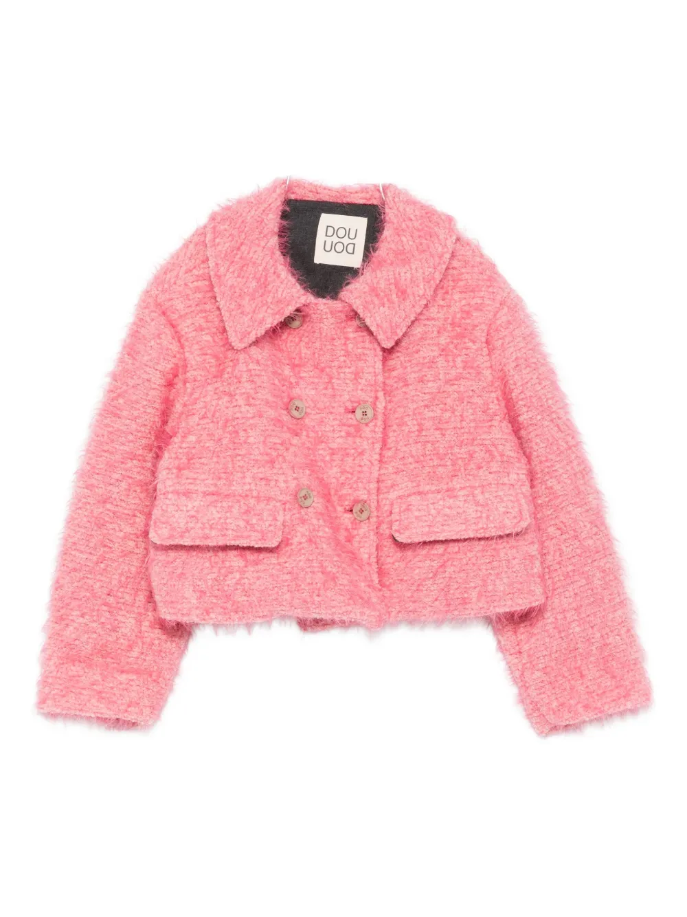 

Двубортное пальто Douuod Kids, розовый