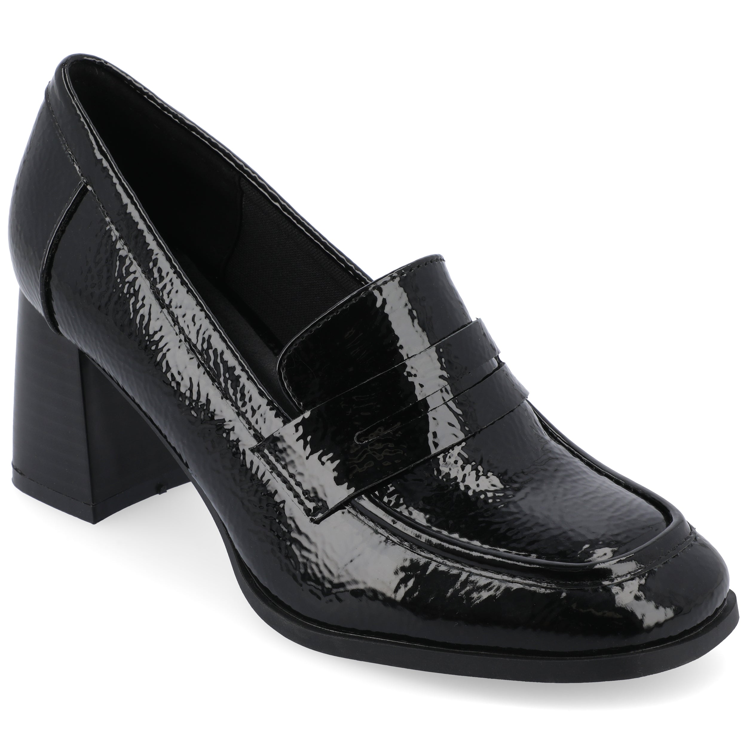 Женские туфли-лодочки Tru Comfort Foam Malleah из коллекции Journee, цвет patent/black