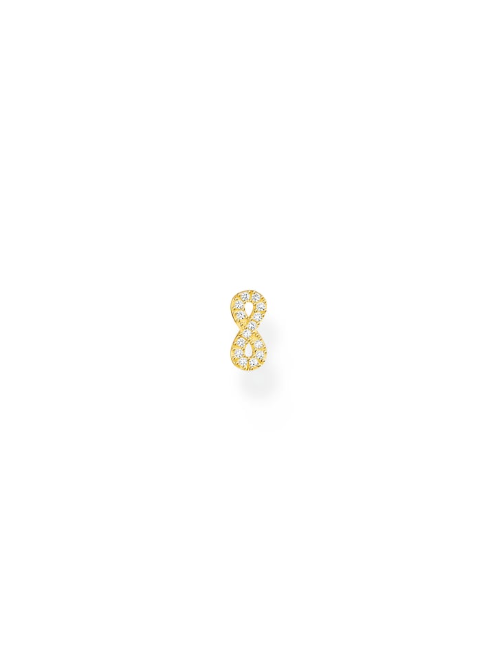 

Thomas Sabo Серьги-гвоздики из стерлингового серебра 925 пробы с золотым покрытием