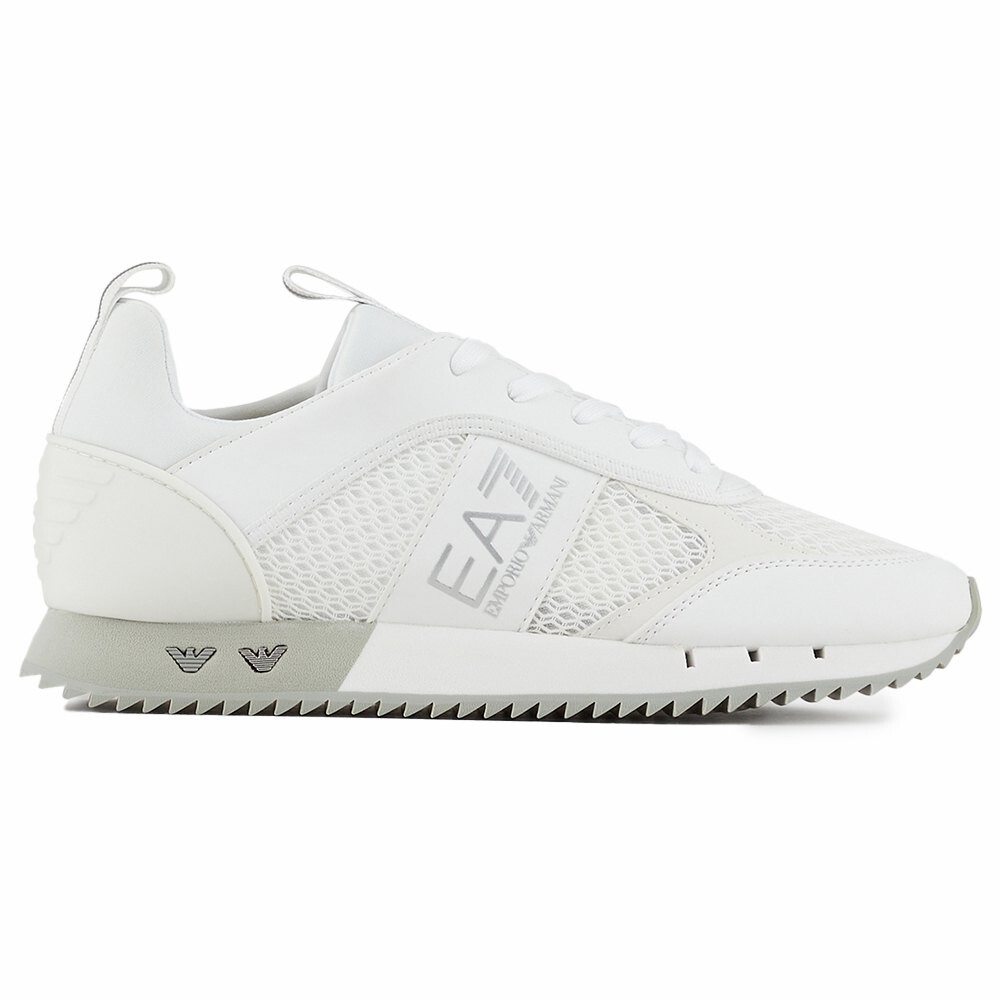 

Кроссовки EA7 EMPORIO ARMANI English, белый, Серый, Кроссовки EA7 EMPORIO ARMANI English, белый
