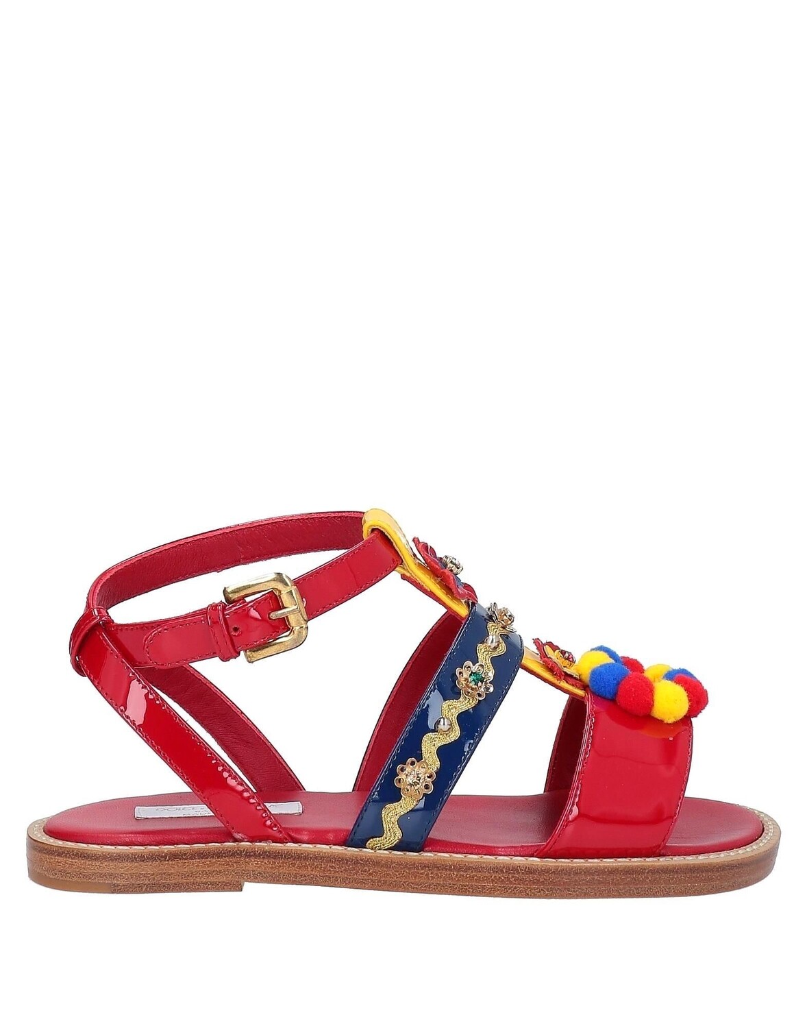 Сандалии Dolce&Gabbana, красный