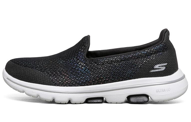 

Туфли-слипоны Go Walk 5 женские, низкие, черные Skechers
