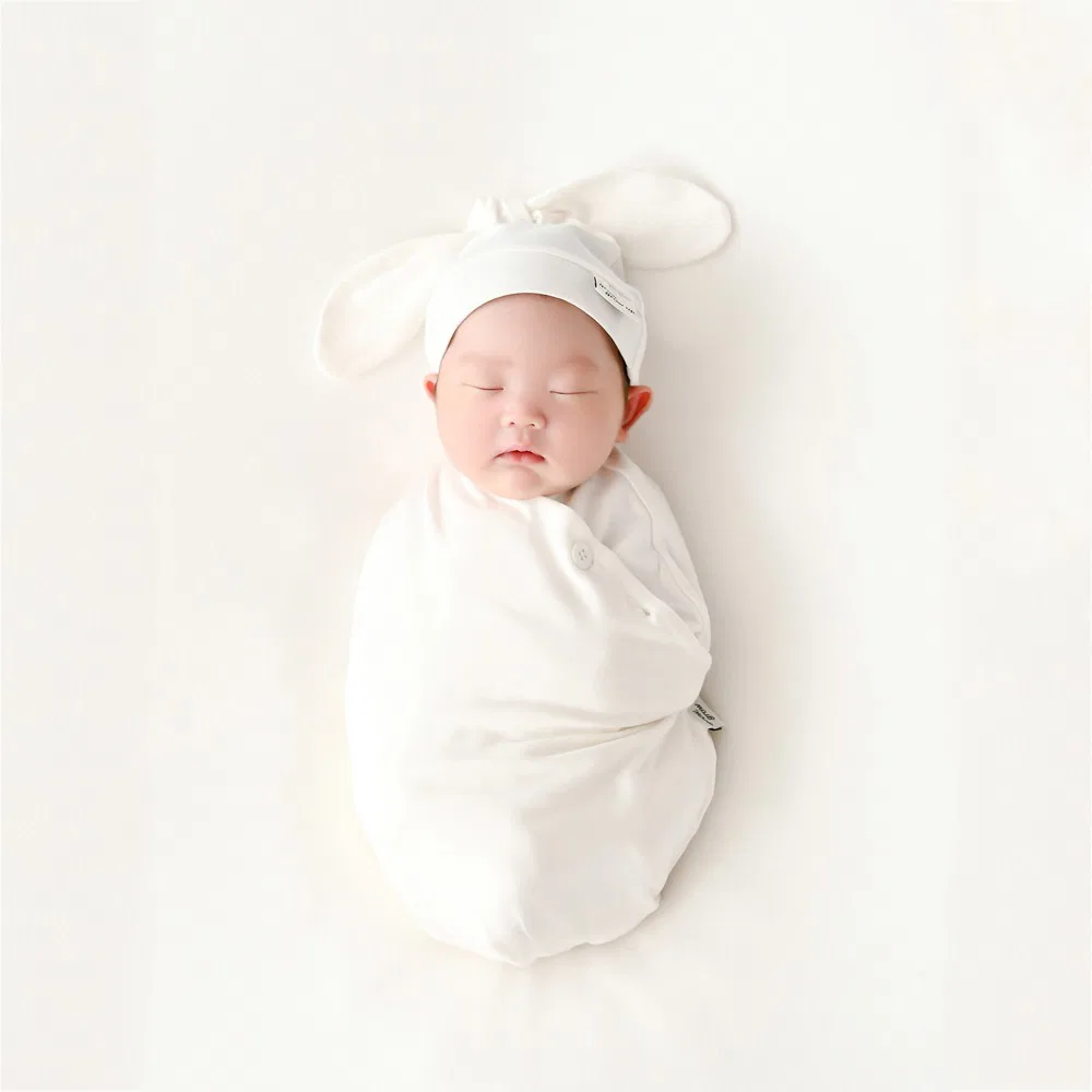 Детское пеленальное одеяло "Comfortable Cradle" айвори от Growgrowup