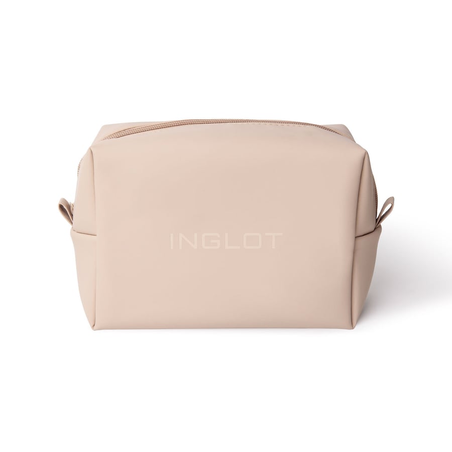 

INGLOT, Косметичка Soft Touch бежевая