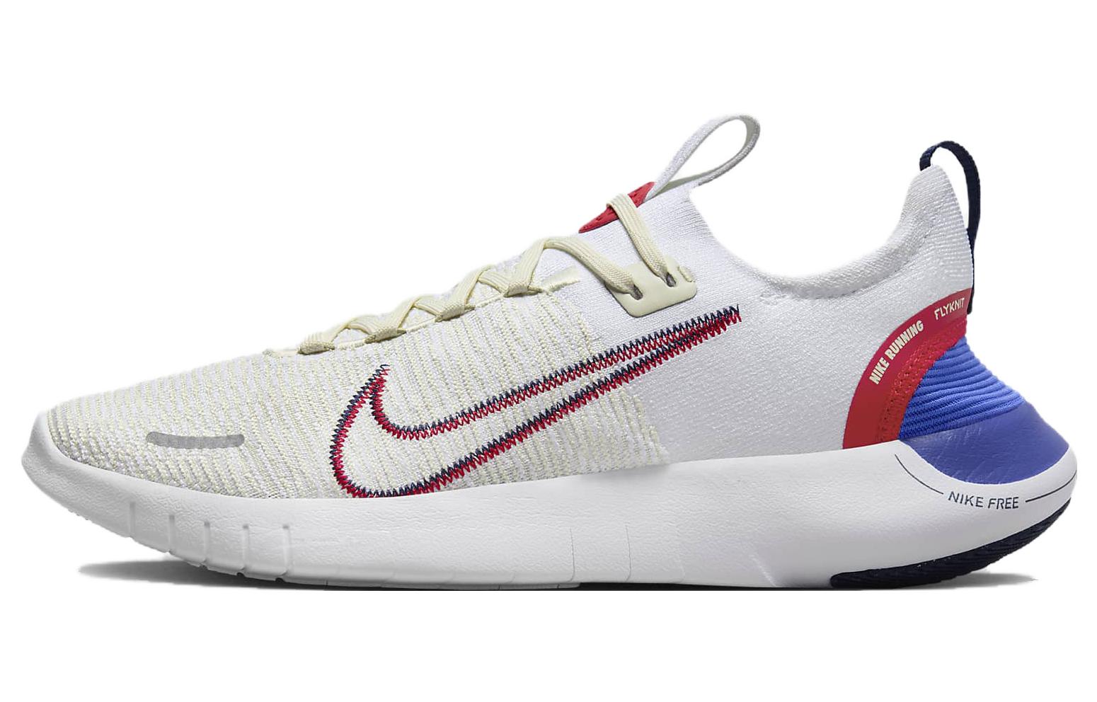 

Кроссовки Nike Free RN Next Nature 'White University Red', белый/желтый