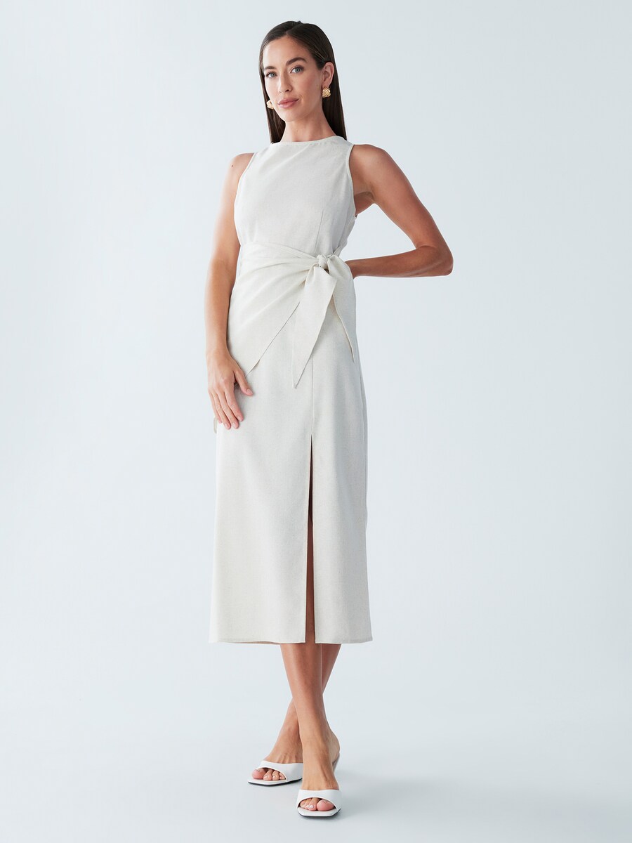 

Миди платье BWLDR Shay, Sand