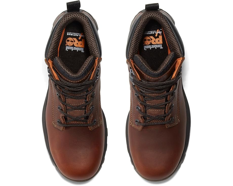 Мужские ботинки Timberland PRO TITAN водонепроницаемые с мембраной, коричневый — фото 2