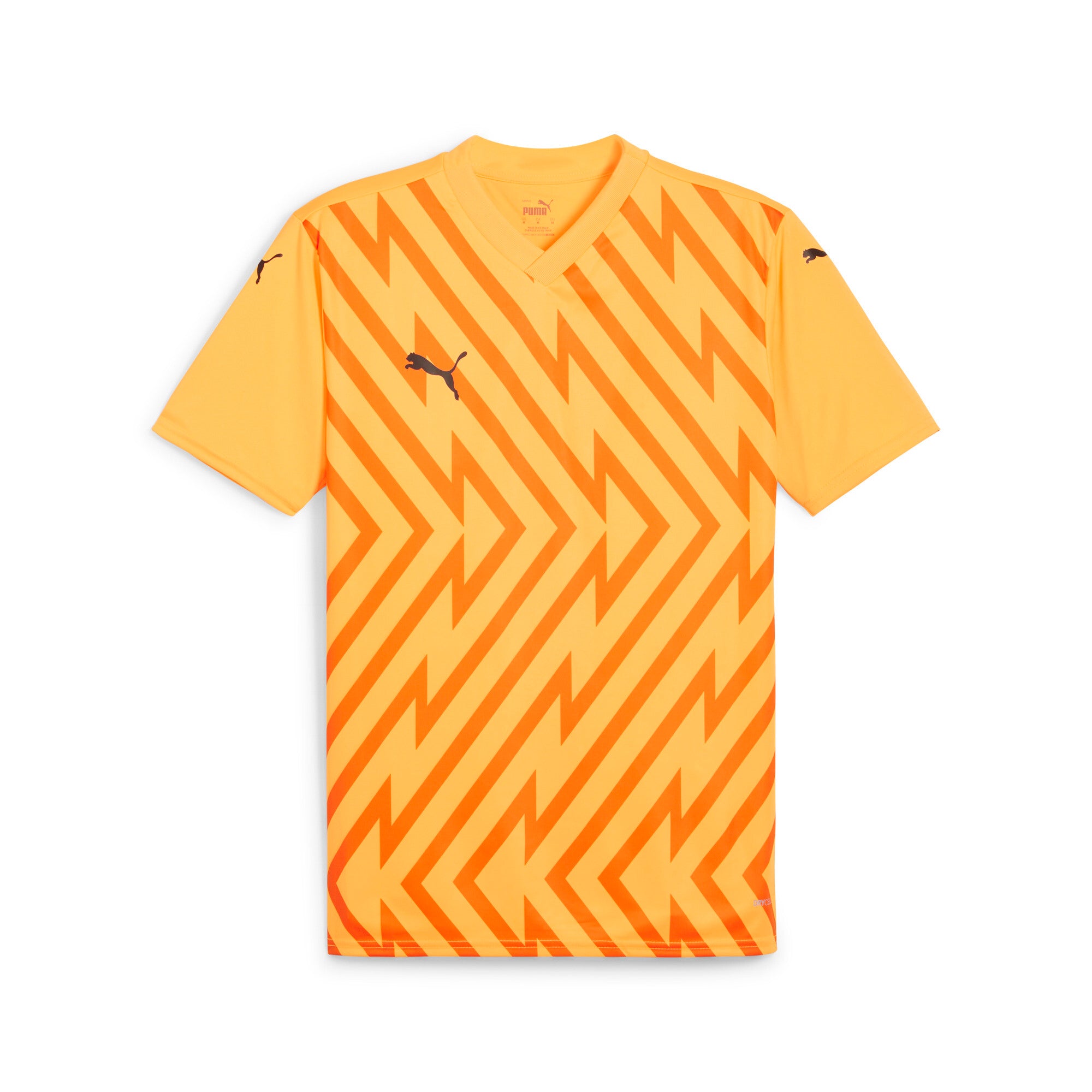 

Футболка мужская PUMA teamGLORY, цвет sun stream/black