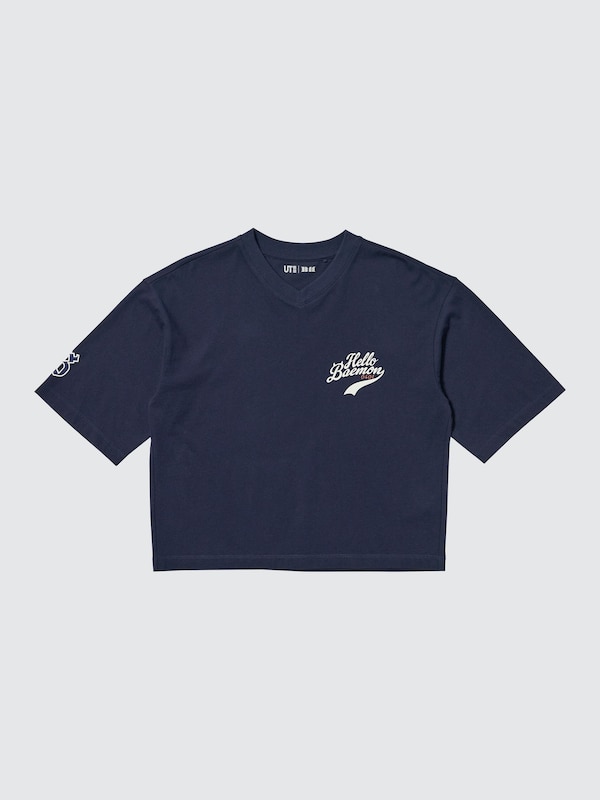 Футболка UT Babymonster Uniqlo, 69 navy — фото 3