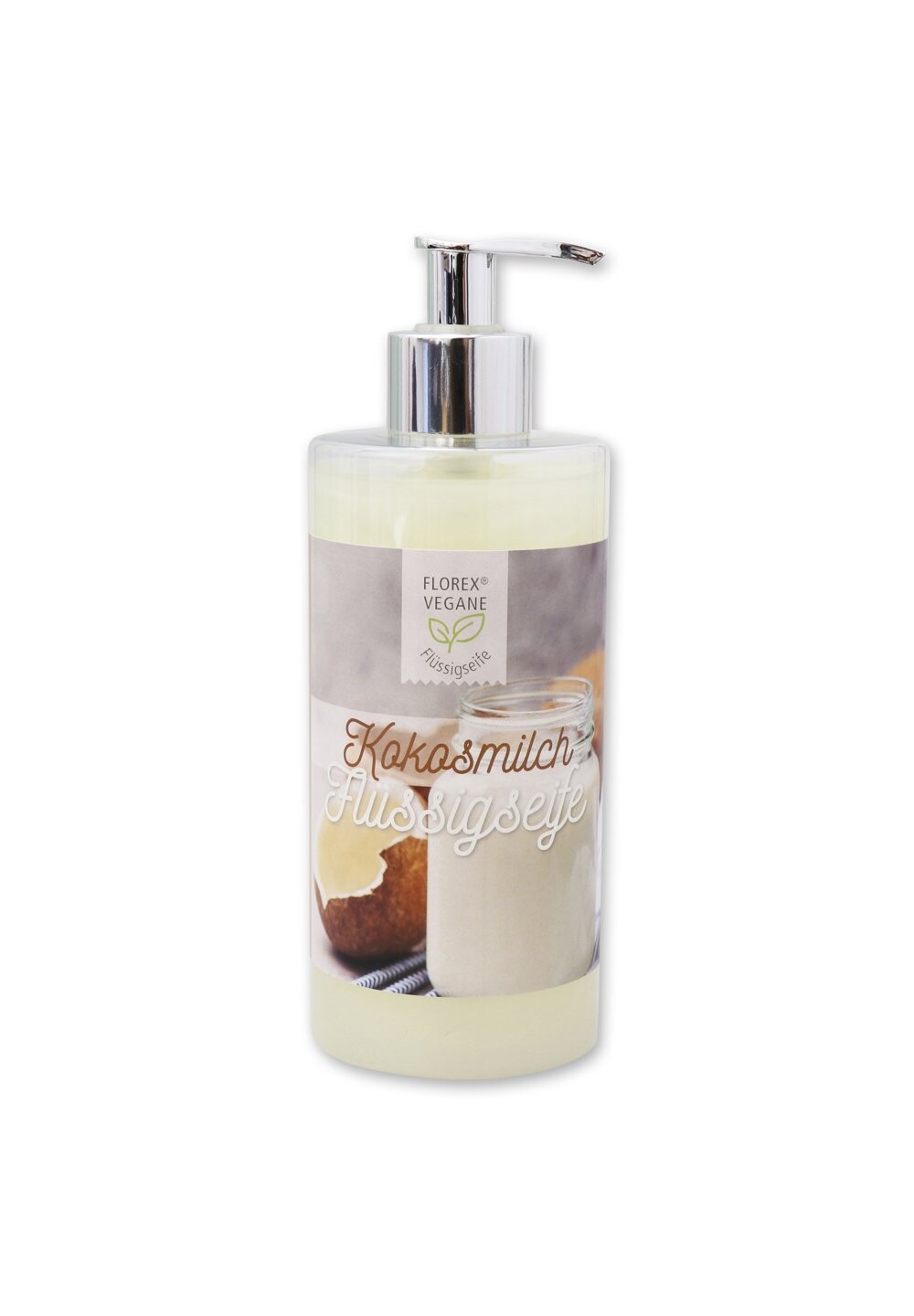 

Гель для душа VEGANE FLÜSSIGSEIFE MIT KOKOSMILCH IM SPENDER 400 ML Florex