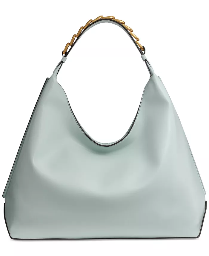 

Ремешок Bellmore Small через плечо с безелем Donna Karan New York, синий