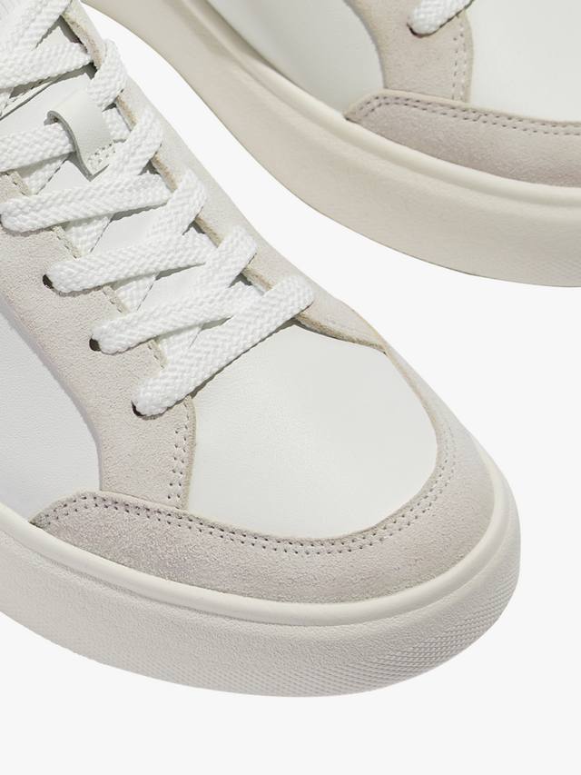 RTG Leather Blend шнурованные кроссовки FitFlop, Urban White/Chocolate Mix — фото 3
