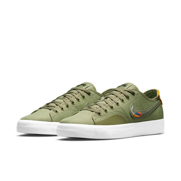 Кроссовки Daan Van der Linden x Blazer Court SB Nike, зеленый — фото 3