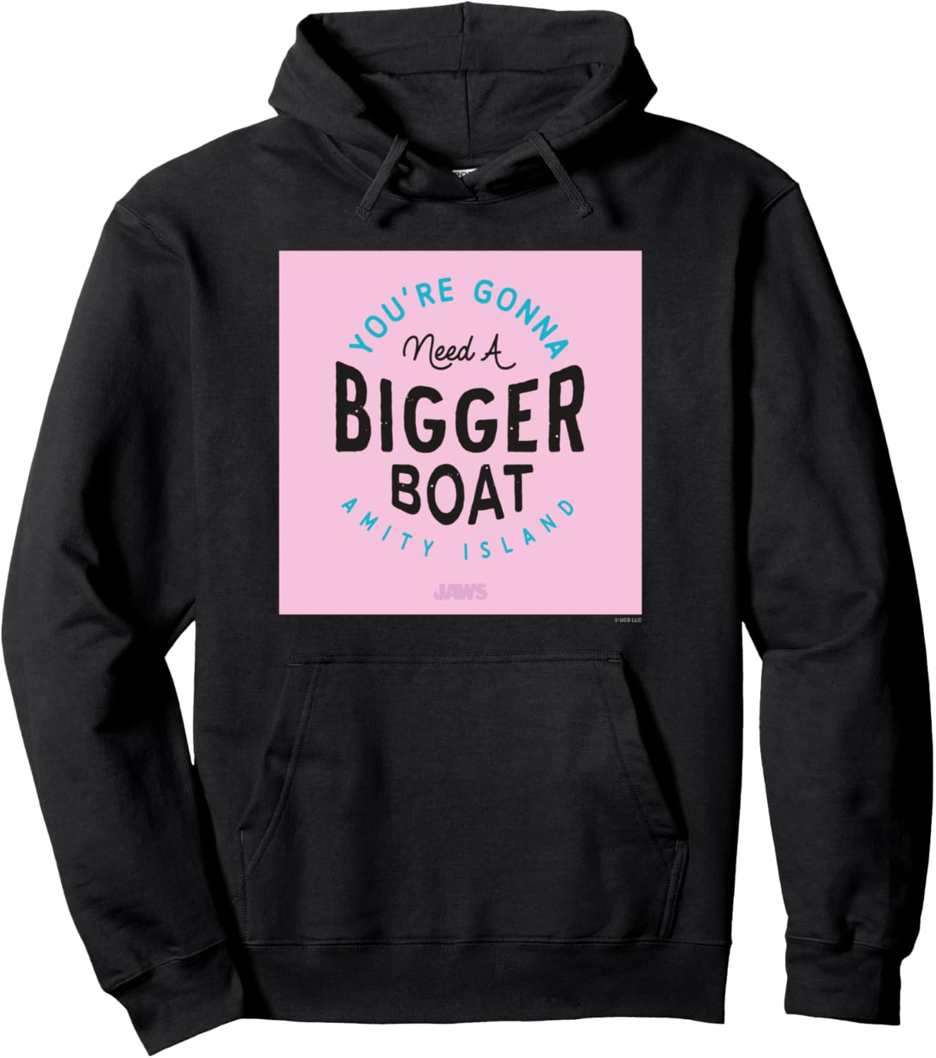 

Худи Joe's YOU'RE GONNA NEED A BIGGER BOAT (LOGO) Jaws, черный