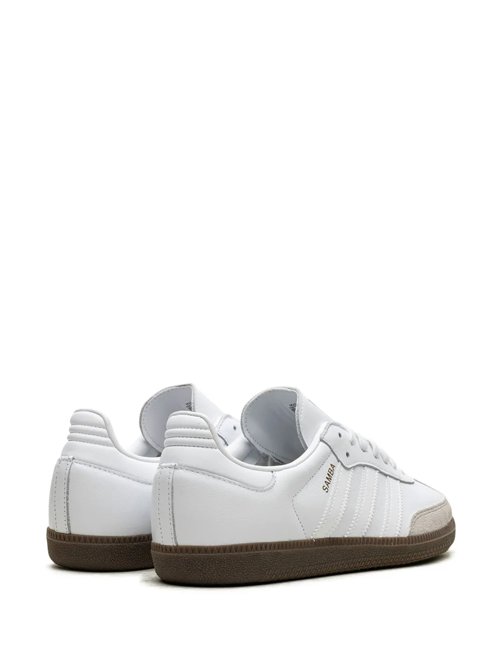 Кроссовки Samba OG Double White Gum Adidas, белый — фото 3