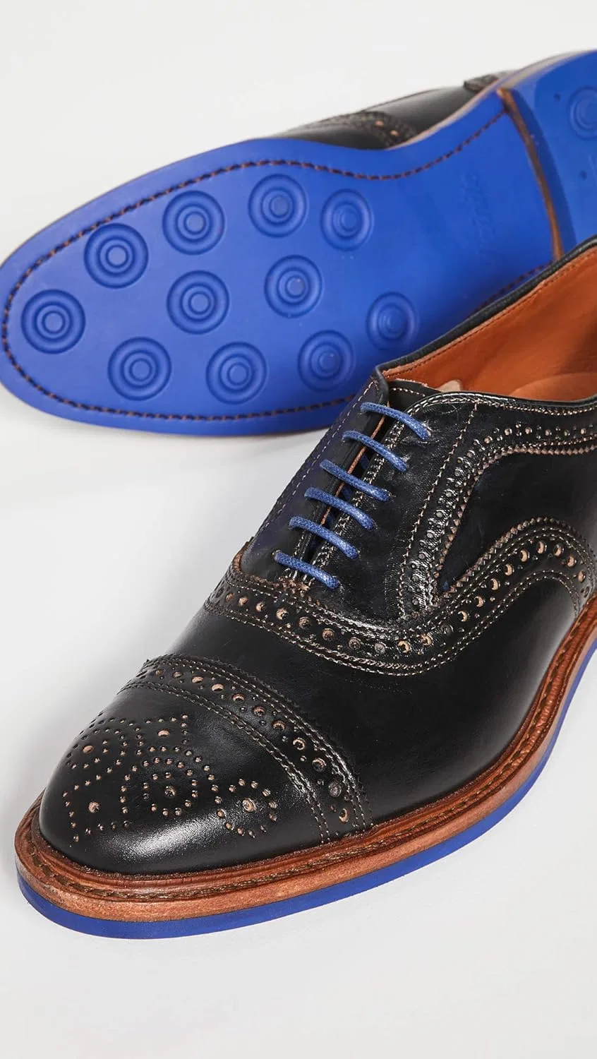 Оксфорды из натуральной кожи, Allen Edmonds, черный — фото 4