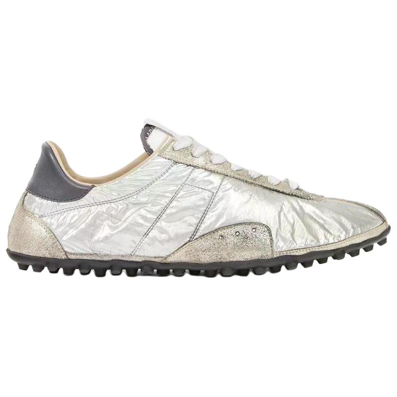 Женские низкие кэжуал кроссовки silver Maison Margiela, Original Shoe Box Included — фото 3