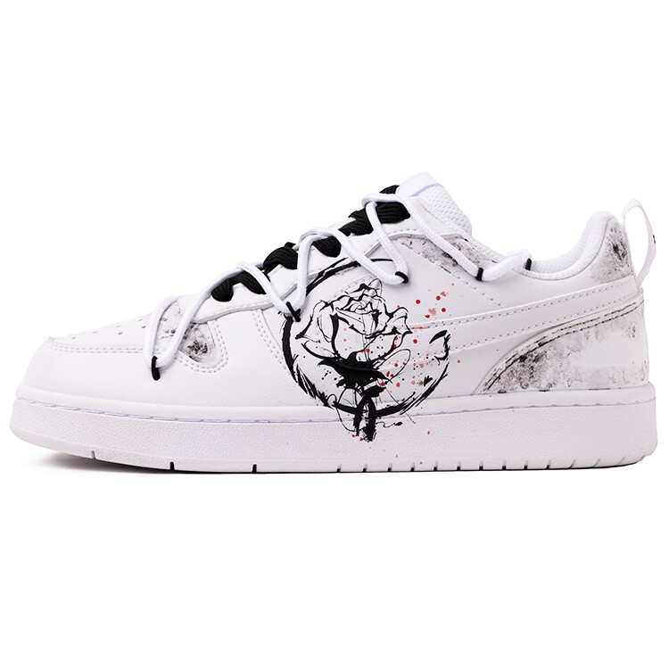 

Кроссовки Nike Court Borough Skateboarding Shoes Women's Low-top Grey/white, серый