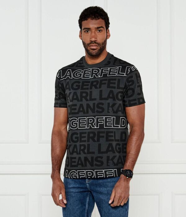 

Футболка Karl Lagerfeld Jeans Regular Fit, серый