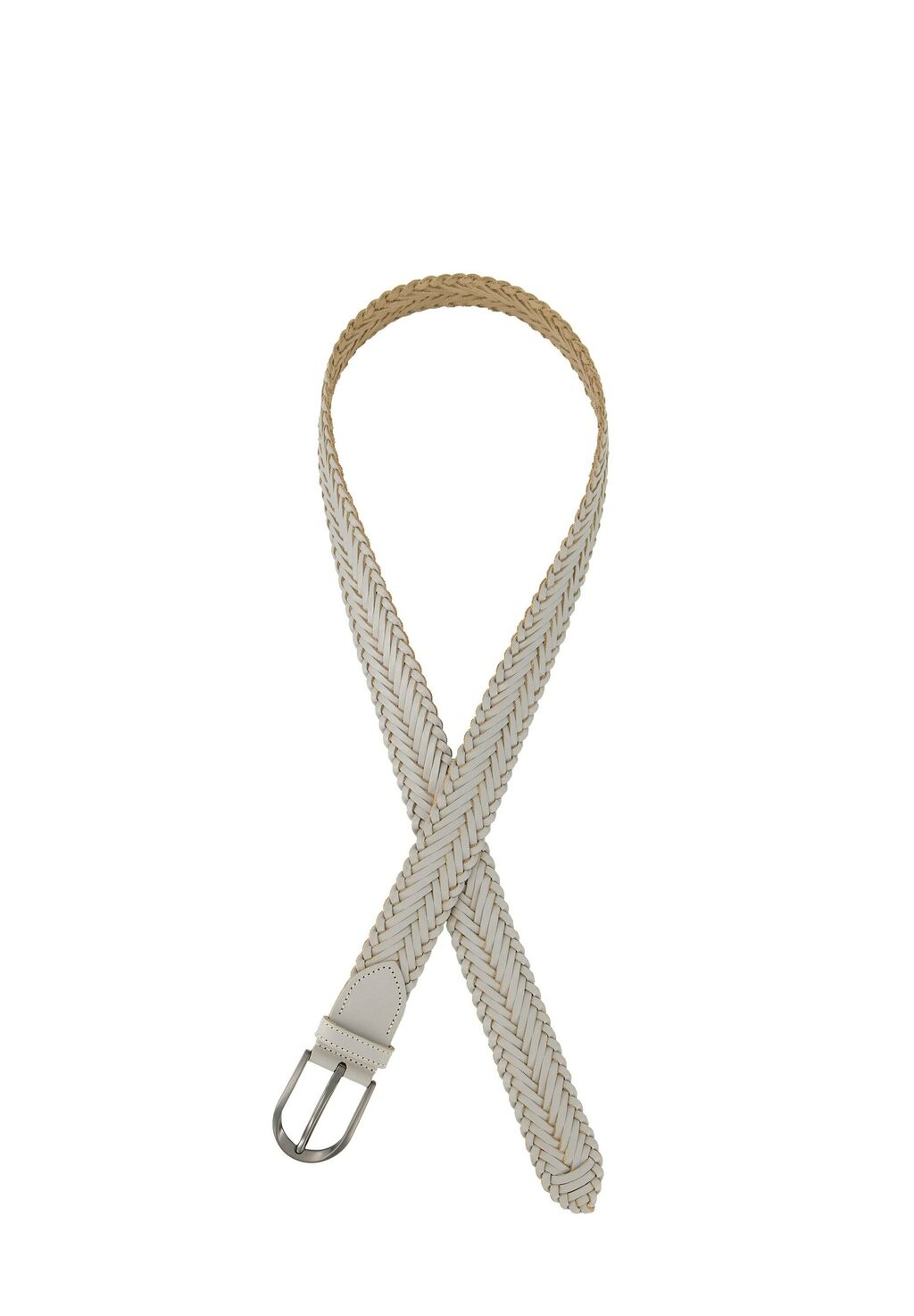 

Плетеный пояс CLASP Ulla Popken, цвет Mottled Light Grey
