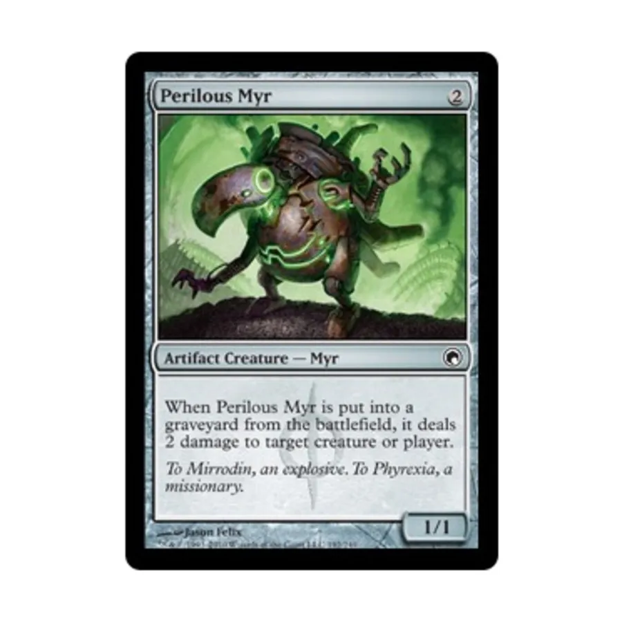 

CCG Опасный Мир (клавиша C), MTG - Scars of Mirrodin