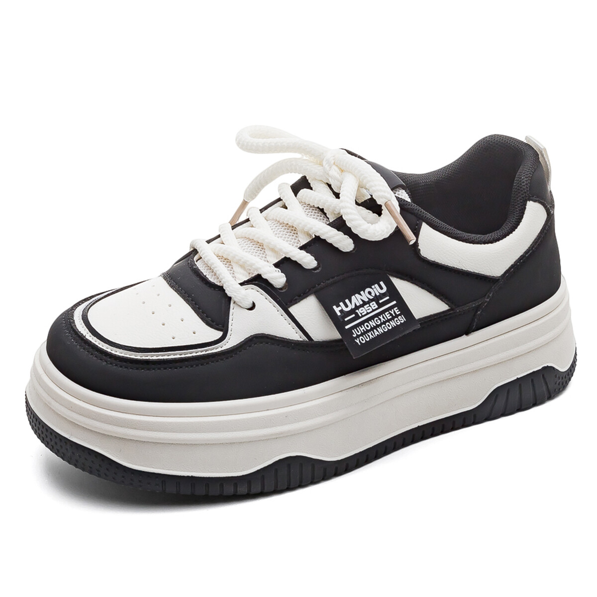 

Кроссовки HUANQIU Skateboarding Shoes Women's Low-top, черный