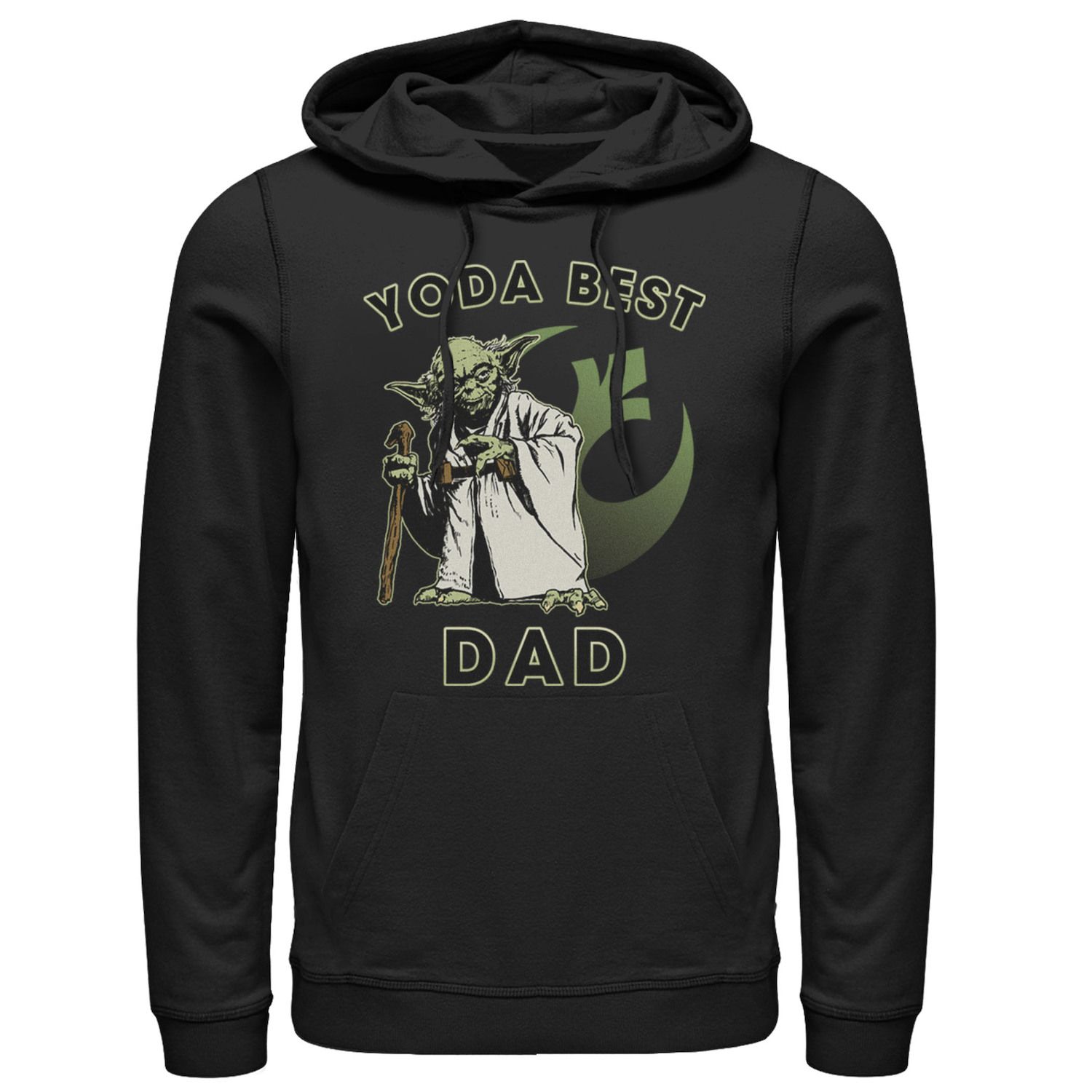 

Мужская толстовка с логотипом Star Wars Yoda Best Dad Rebel Licensed Character