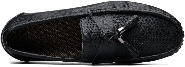 Лоферы мужские с кисточкой, Loafers, Black SayfuR — фото 3