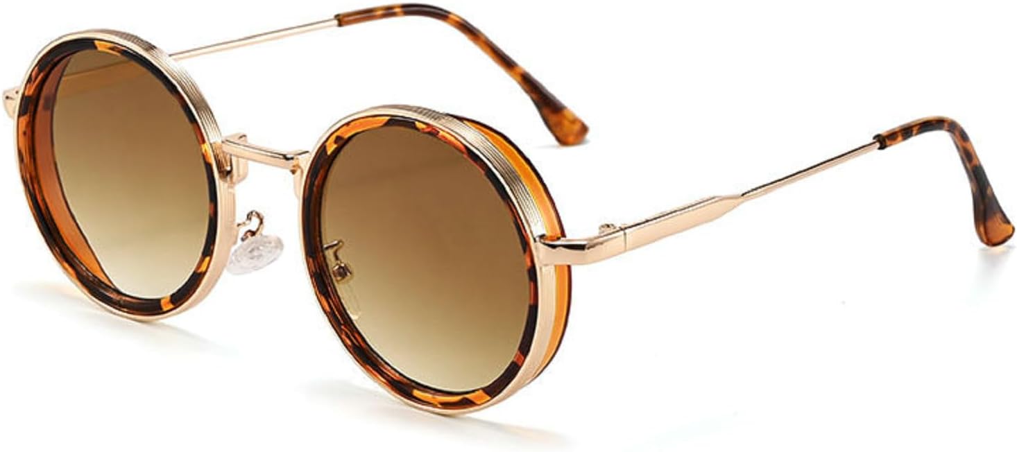 

Винтажные овальные солнцезащитные очки для женщин, роскошные, классические, в стиле панк, с металлической оправой, модные очки для активного отдыха, защита от ультрафиолета UV400, модель 5242 Melrose, C5