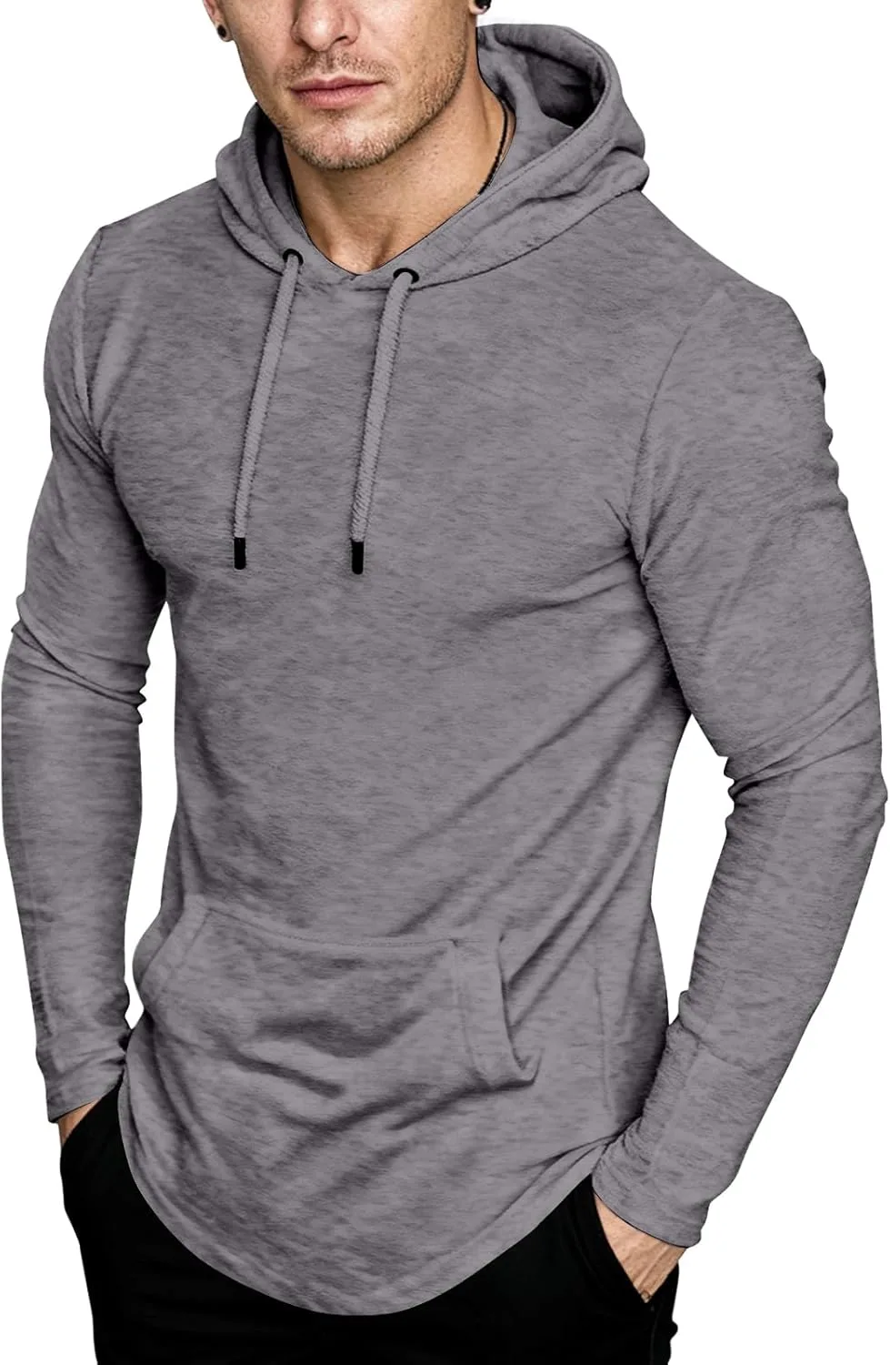 

Мужская модная спортивная толстовка с капюшоном elselect