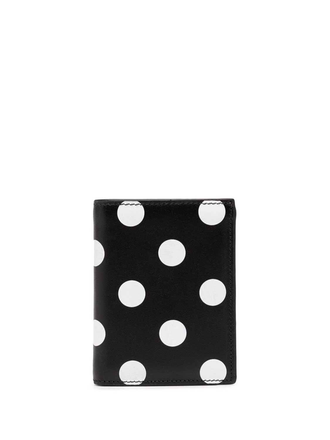 

Comme Des Garçons Wallet картхолдер в горох, черный