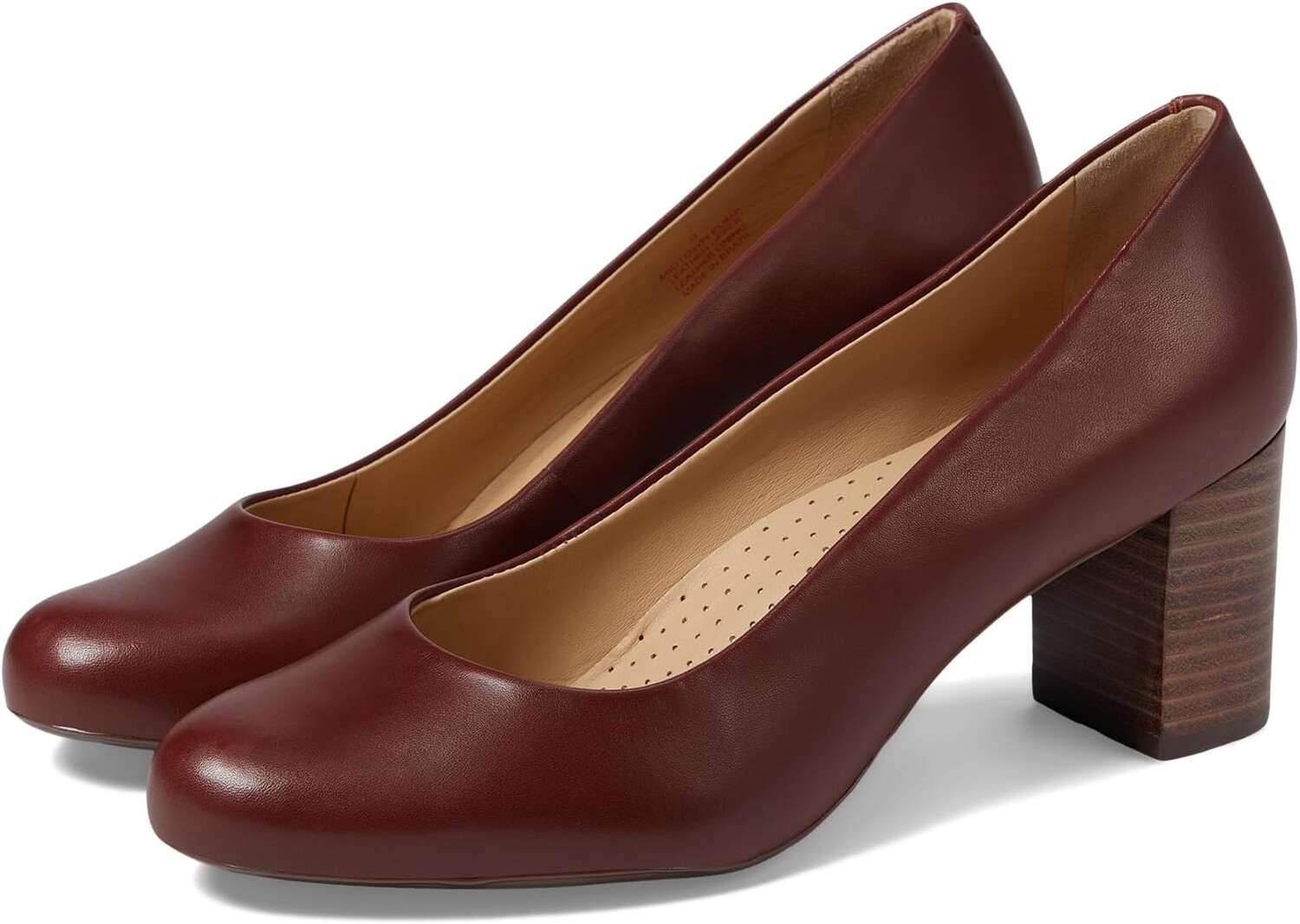 

Туфли Midtown Pump Marc Joseph New York, цвет Mahogony Burnished Nappa